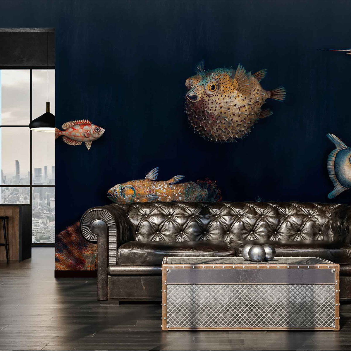 Deep Ocean Mural Wallpaper - Coordonne