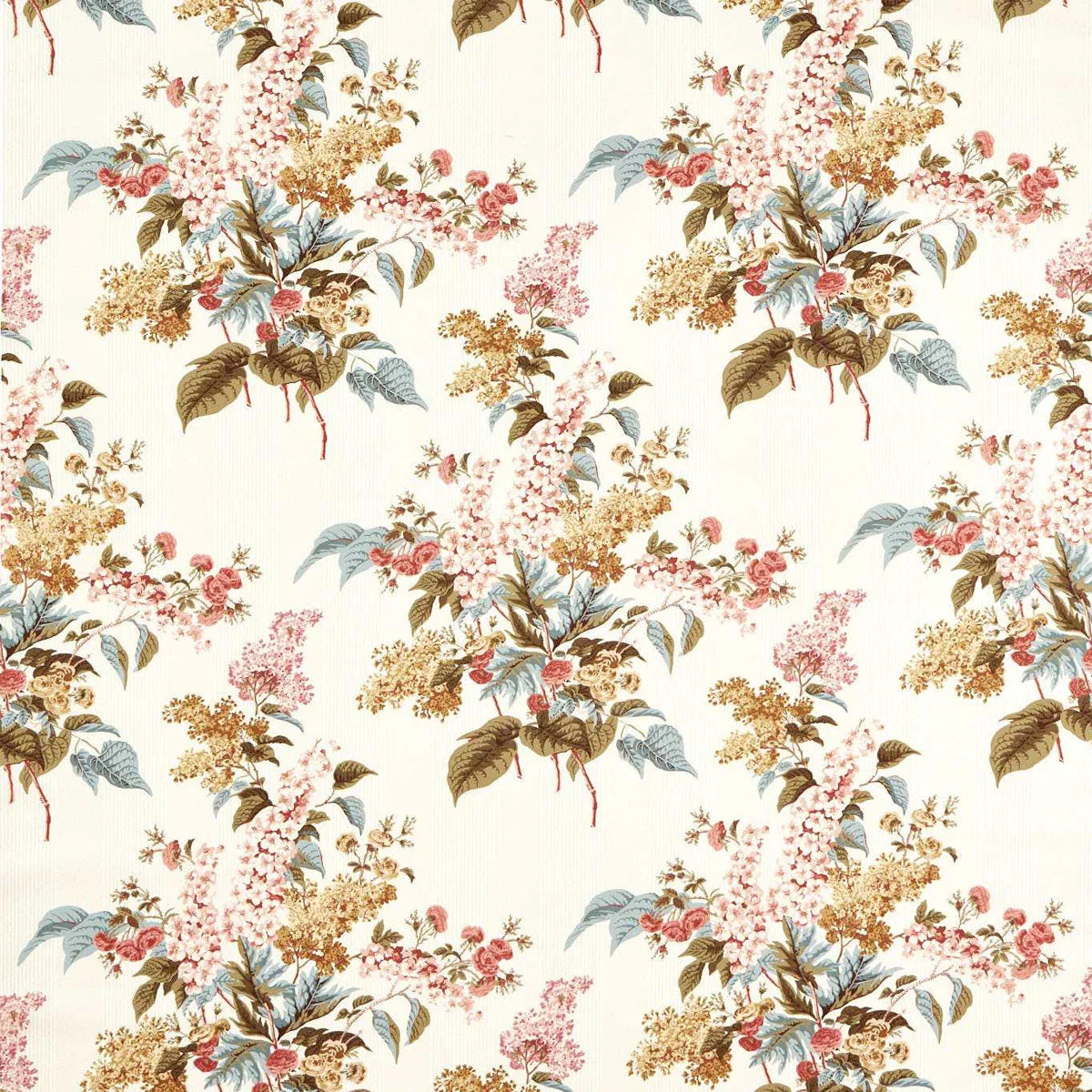 Delphinium & Lilac Fabric - Sanderson