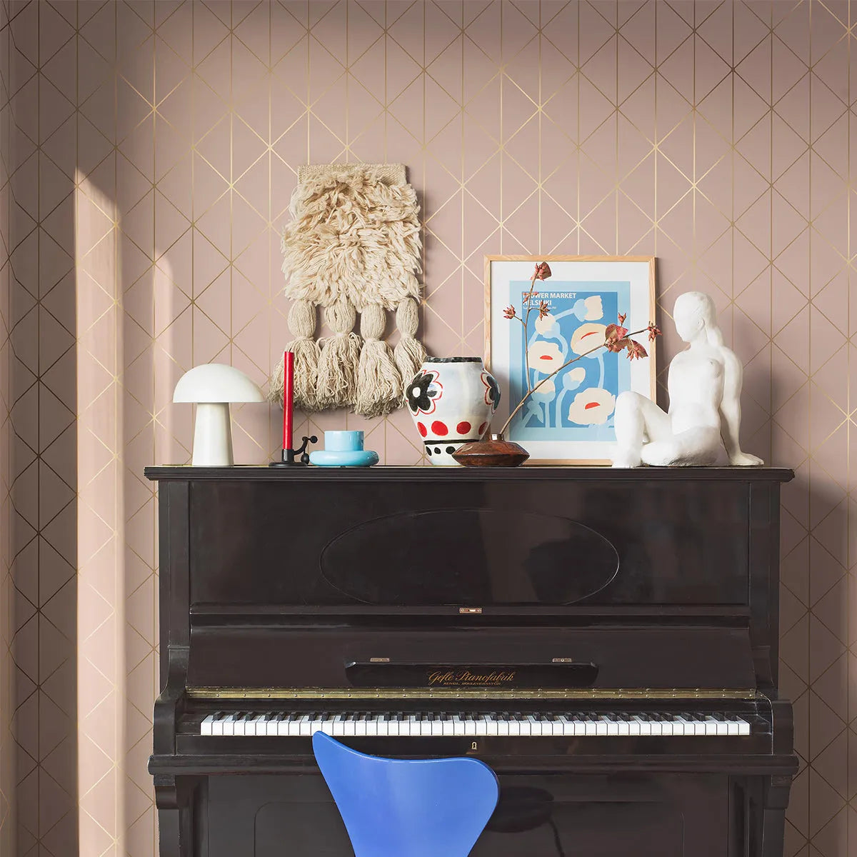 Diamonds Wallpaper - Borastapeter
