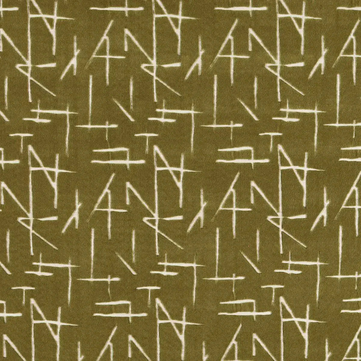 Dolmens Velvet Fabric - Harlequin