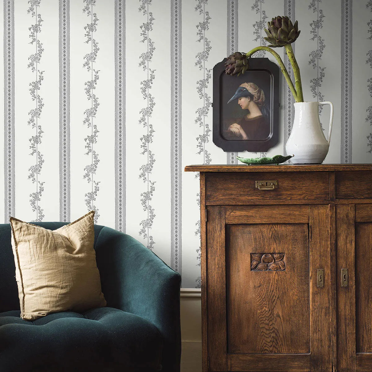 Drottningholm Wallpaper - Borastapeter