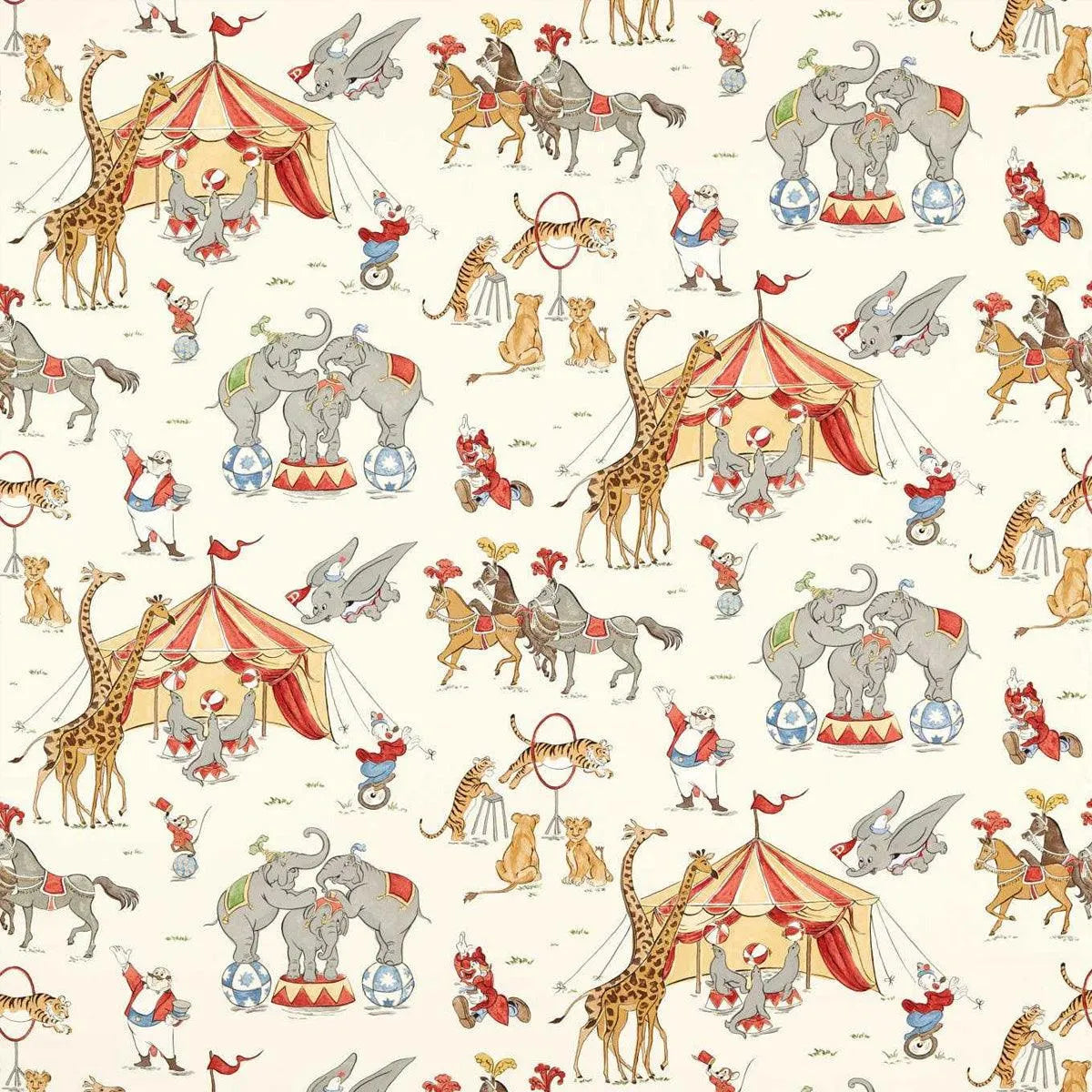 Dumbo Peanut Butter & Jelly Fabric - Sanderson X Disney