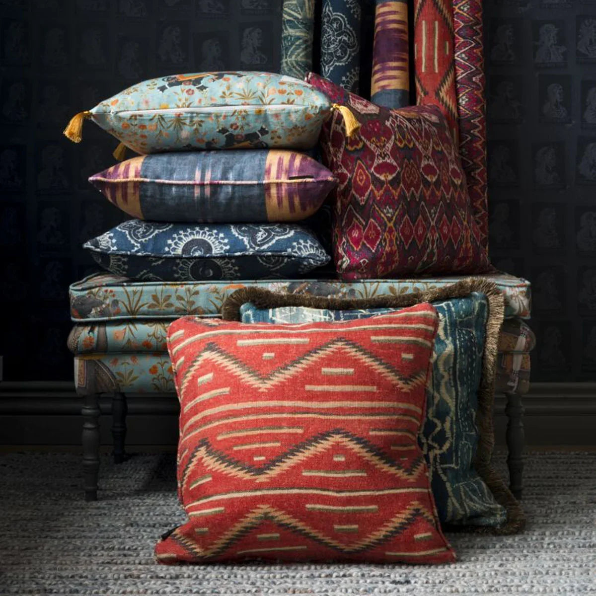 Eyedazzler Navajo Linen Fabric - Mind The Gap