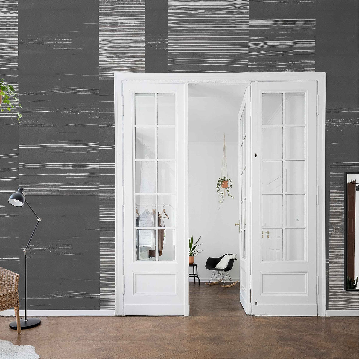 Earth Layers Metallics Mural Wallpaper - Coordonne