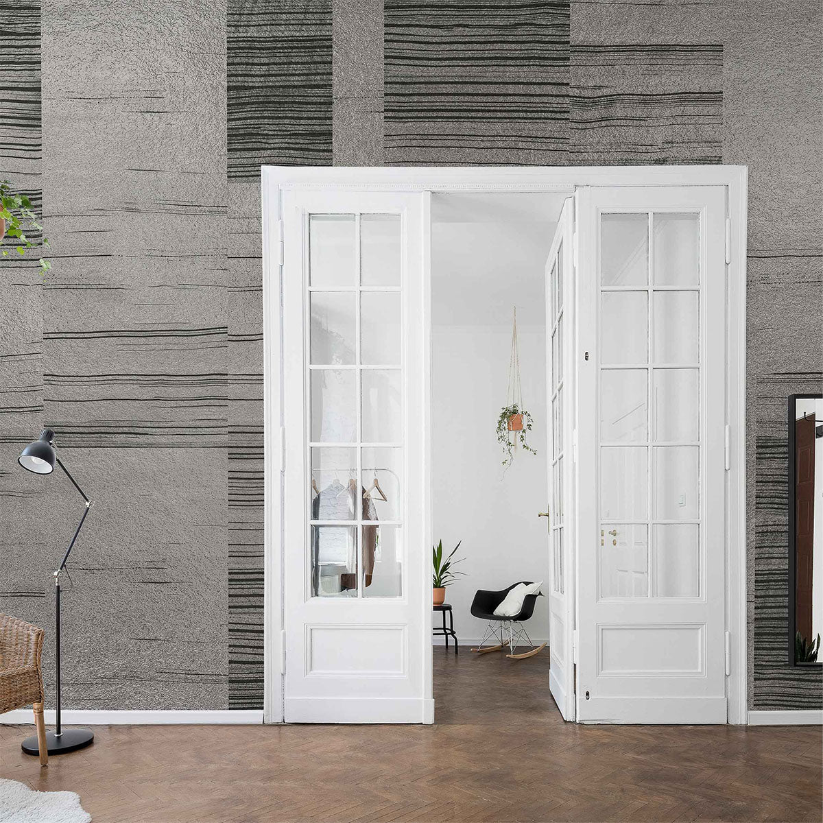Earth Layers Metallics Mural Wallpaper - Coordonne