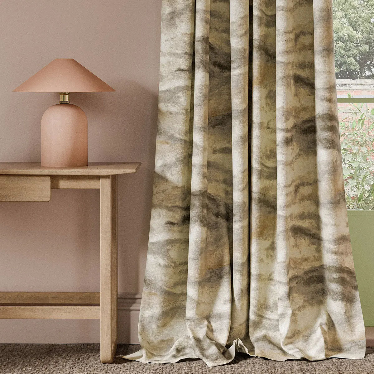 Earthscape Print Fabric - Clarke & Clarke