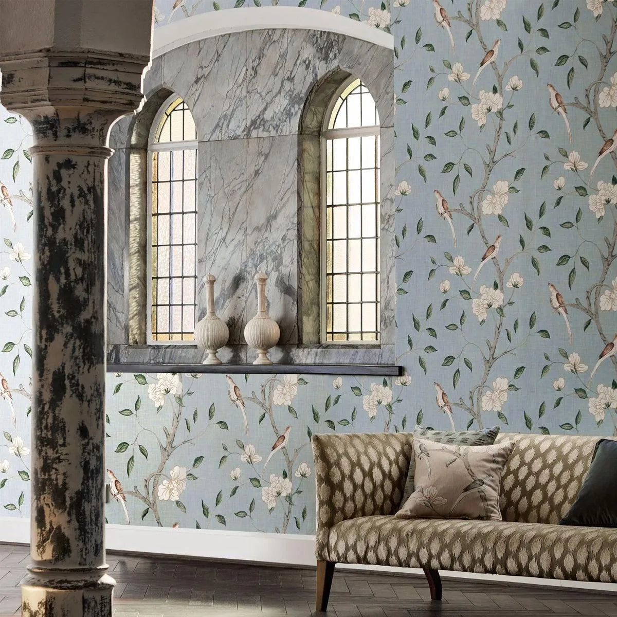 Eleonora Print Wallpaper - Zoffany