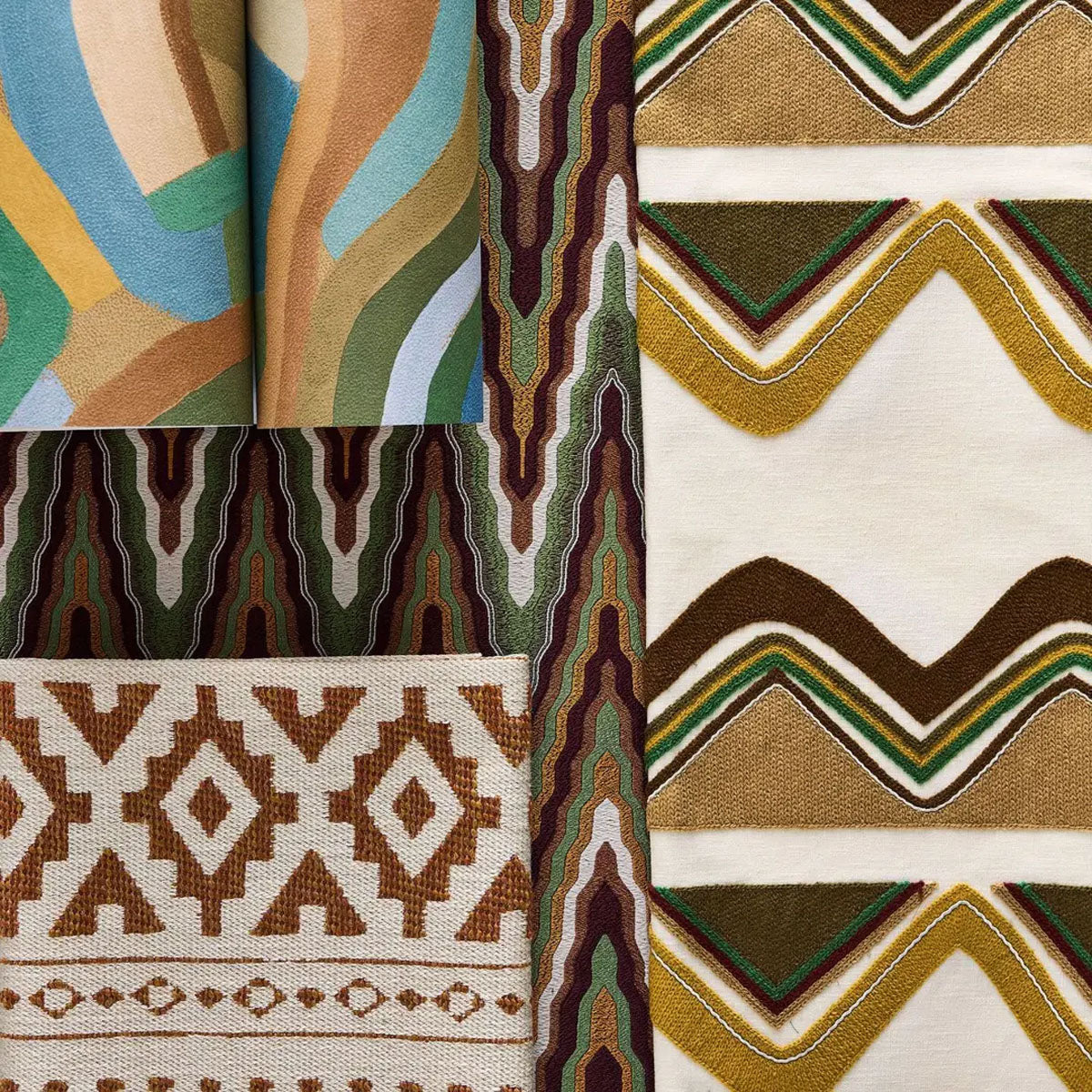 Elota Fabric - Harlequin