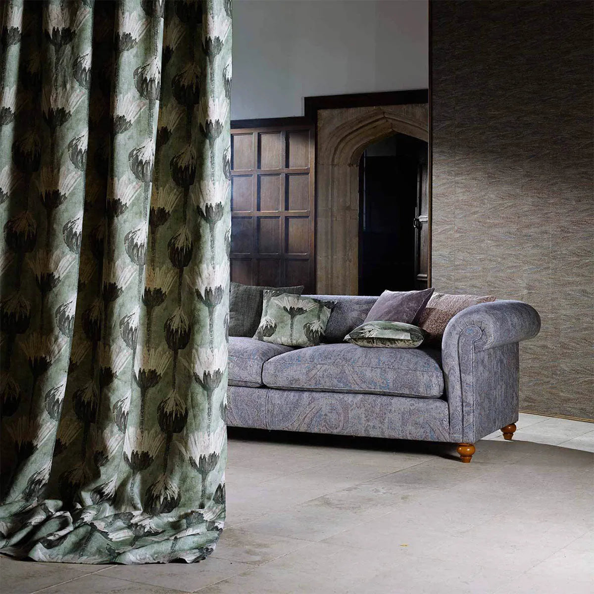 Elswick Paisley Fabric - Zoffany