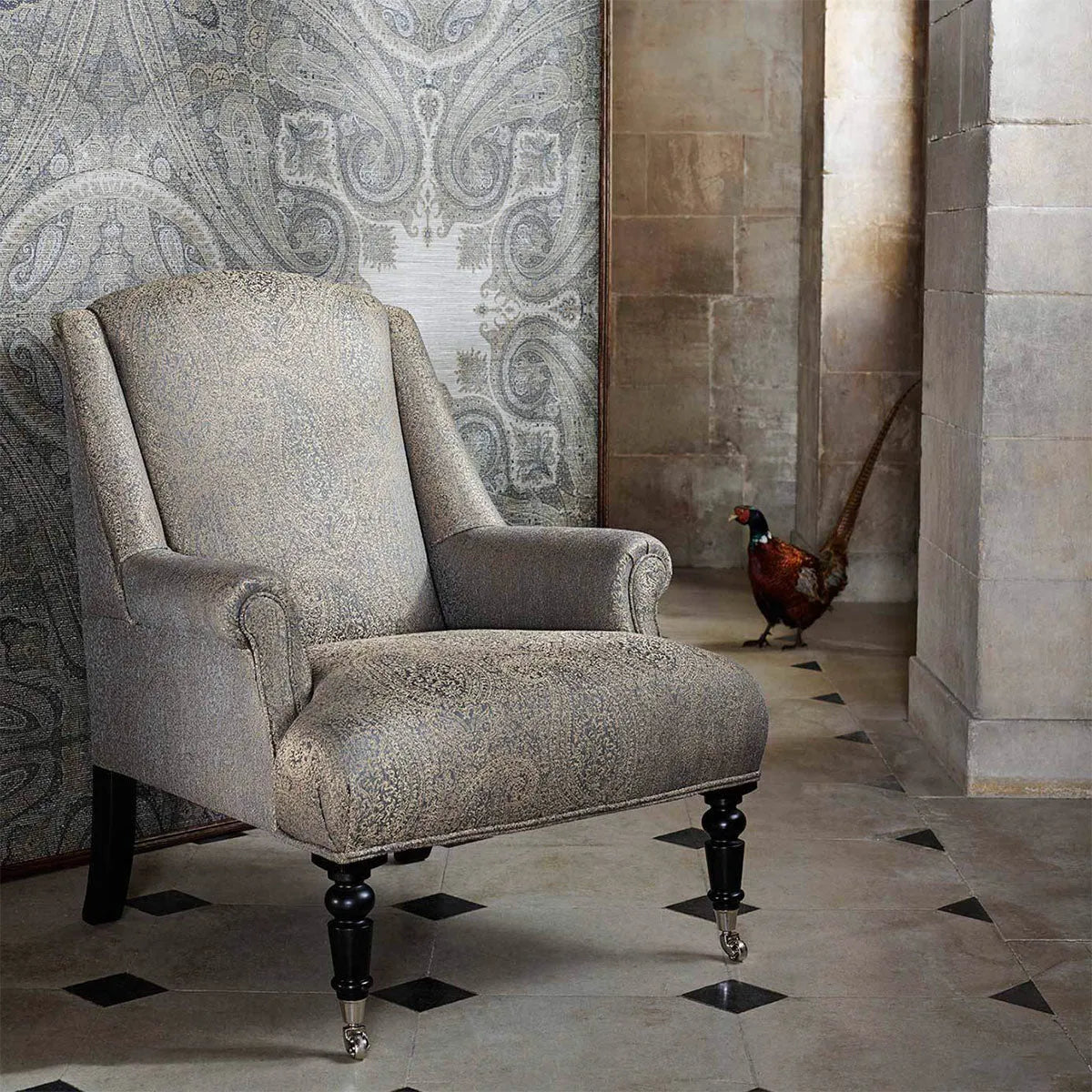 Elswick Paisley Fabric - Zoffany