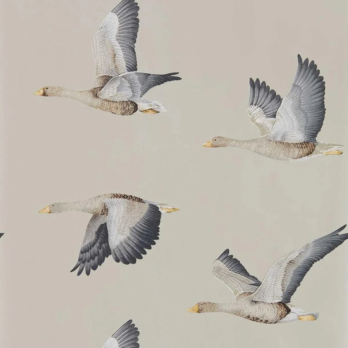 Elysian Geese Wallpaper - Sanderson