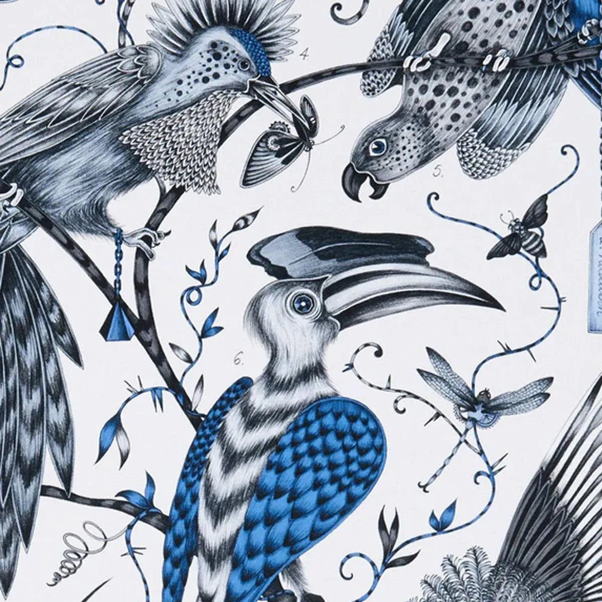 Audubon Fabric - Clarke & Clarke X Emma Shipley