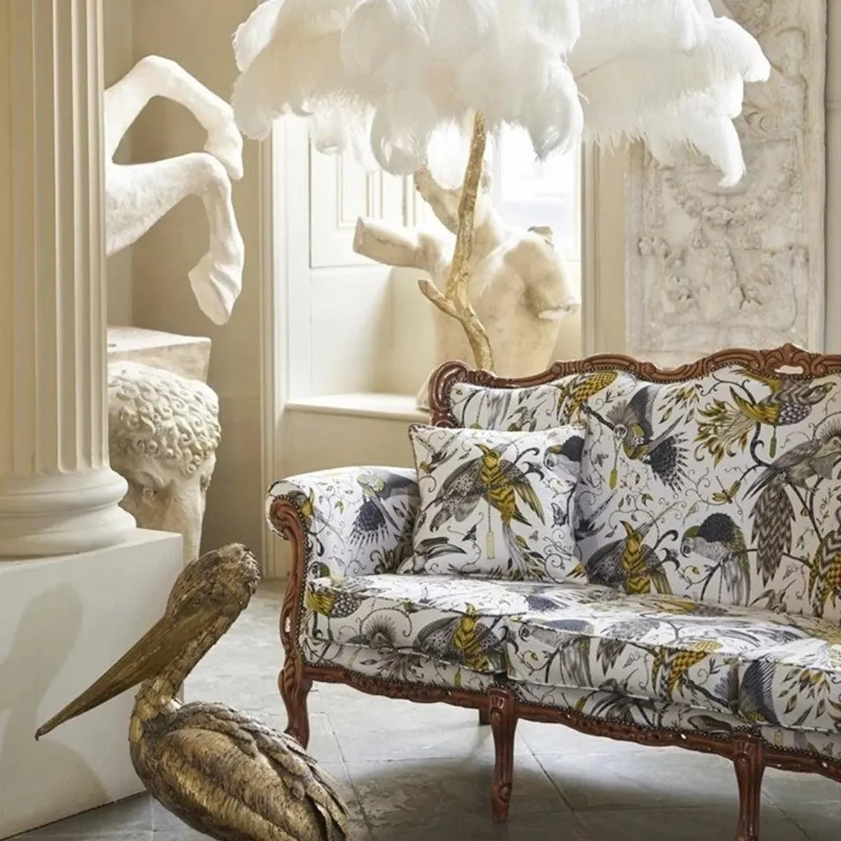 Audubon Fabric - Clarke & Clarke X Emma Shipley