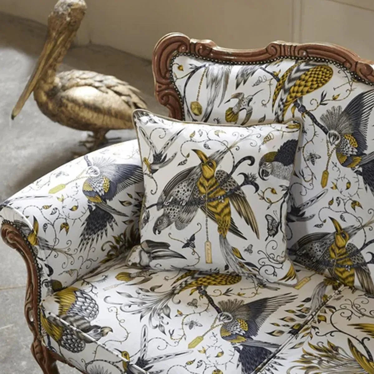 Audubon Fabric - Clarke & Clarke X Emma Shipley