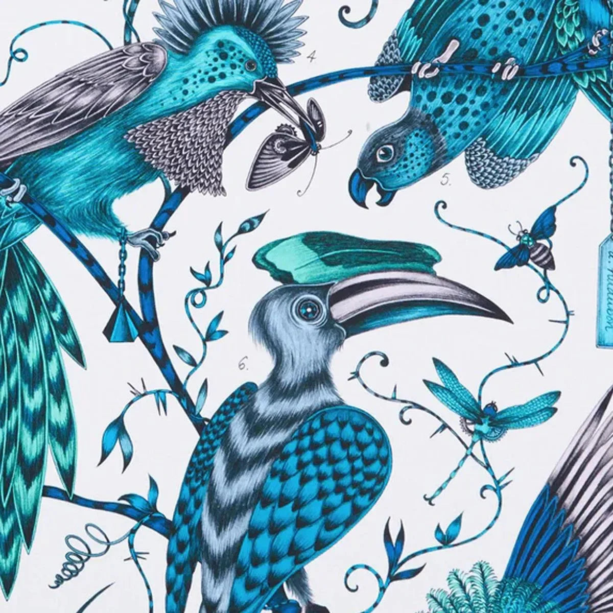 Audubon Fabric - Clarke & Clarke X Emma Shipley