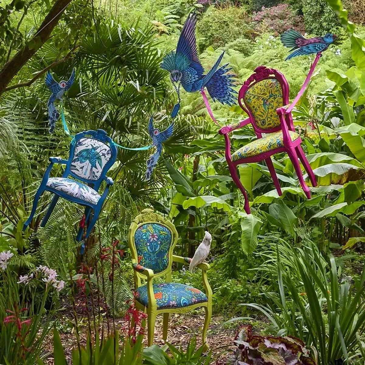 Audubon Fabric - Clarke & Clarke X Emma Shipley