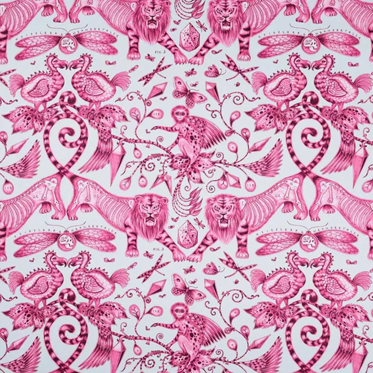 Extinct Fabric - Clarke & Clarke X Emma Shipley