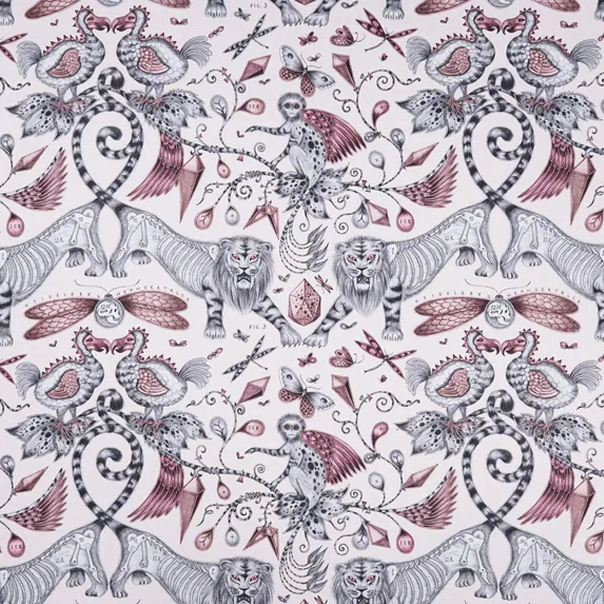 Extinct Fabric - Clarke & Clarke X Emma Shipley