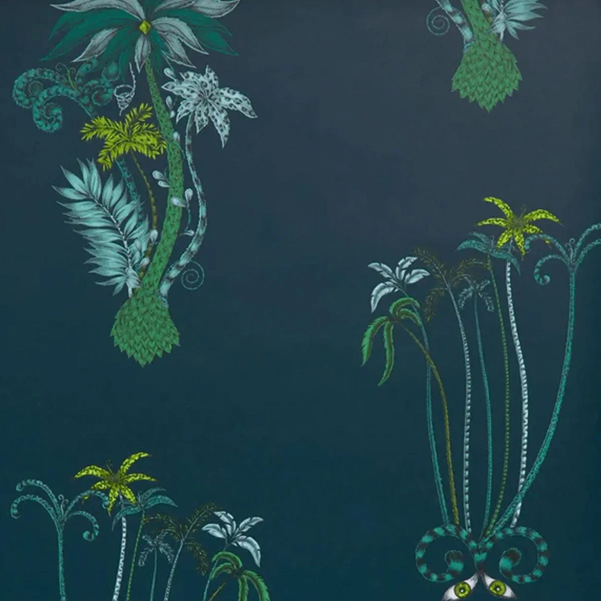 Jungle Palms Wallpaper - Clarke & Clarke X Emma Shipley