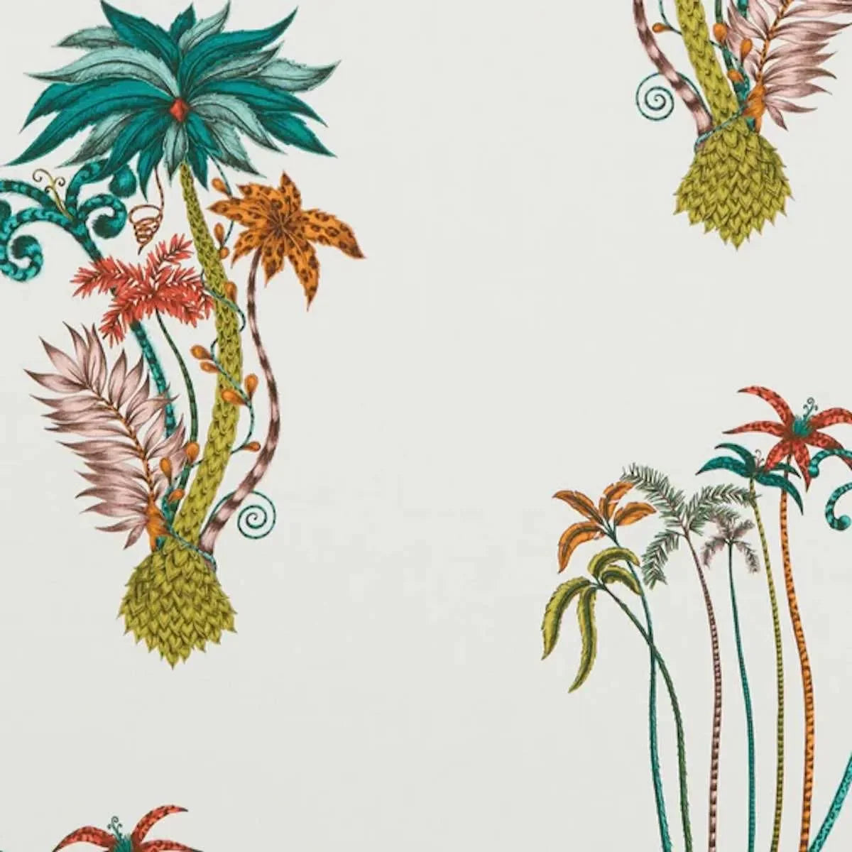 Jungle Palms Fabric - Clarke & Clarke X Emma Shipley