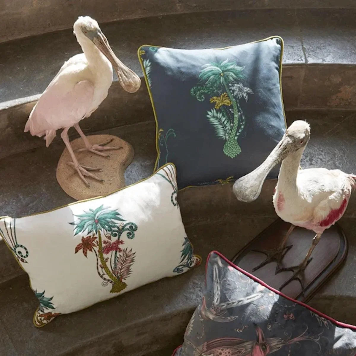 Jungle Palms Fabric - Clarke & Clarke X Emma Shipley