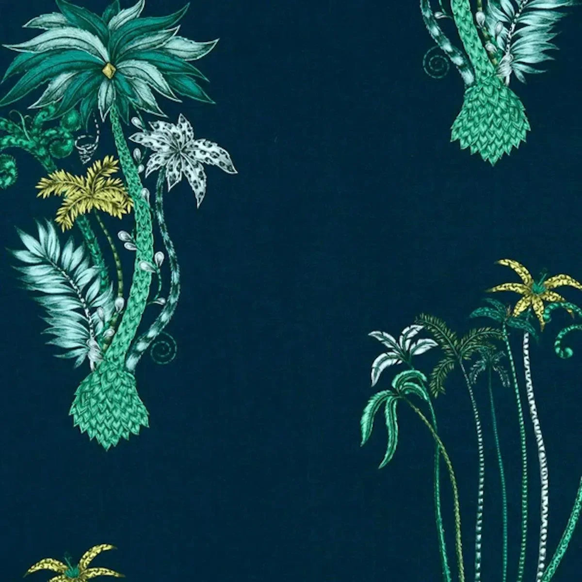 Jungle Palms Fabric - Clarke & Clarke X Emma Shipley