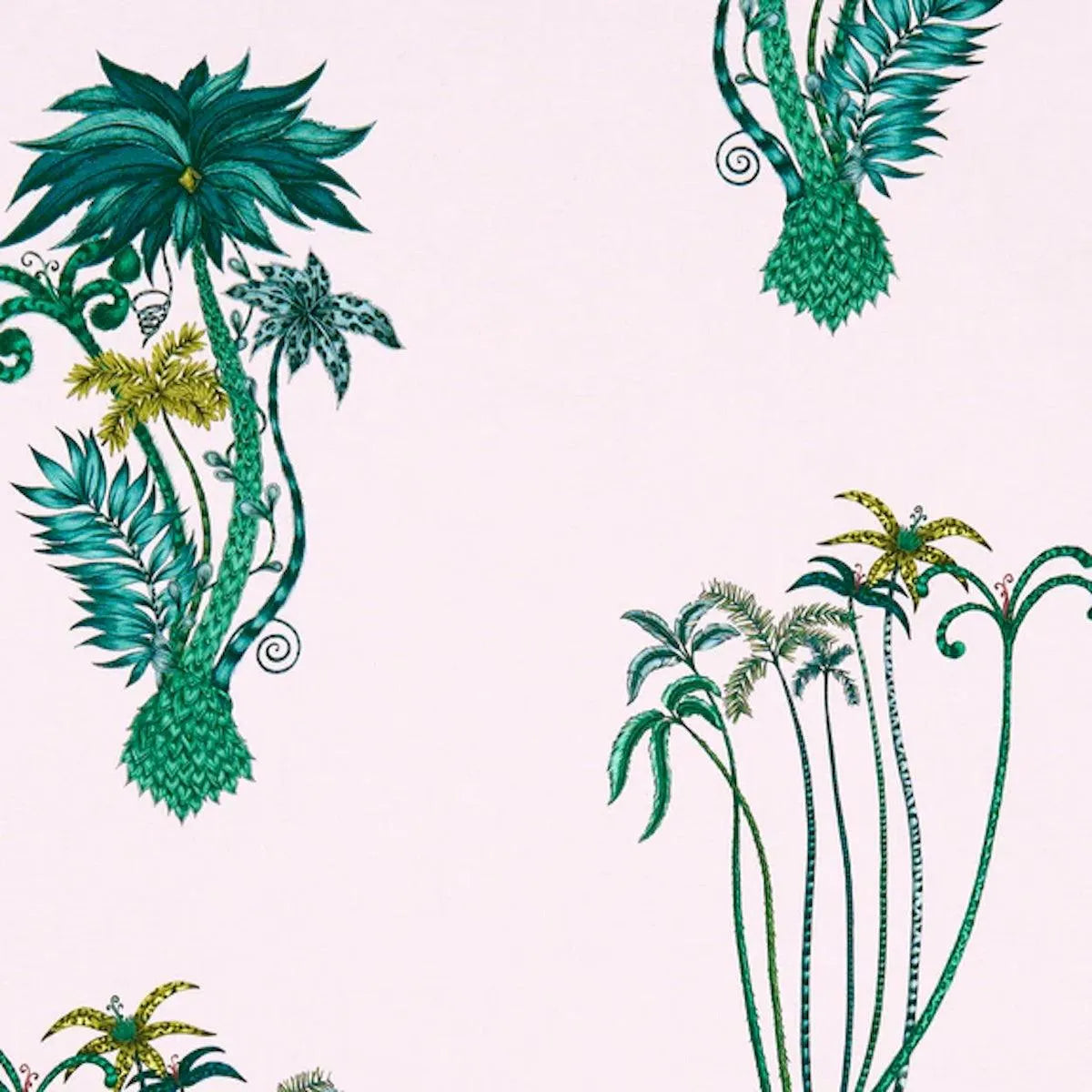 Jungle Palms Fabric - Clarke & Clarke X Emma Shipley