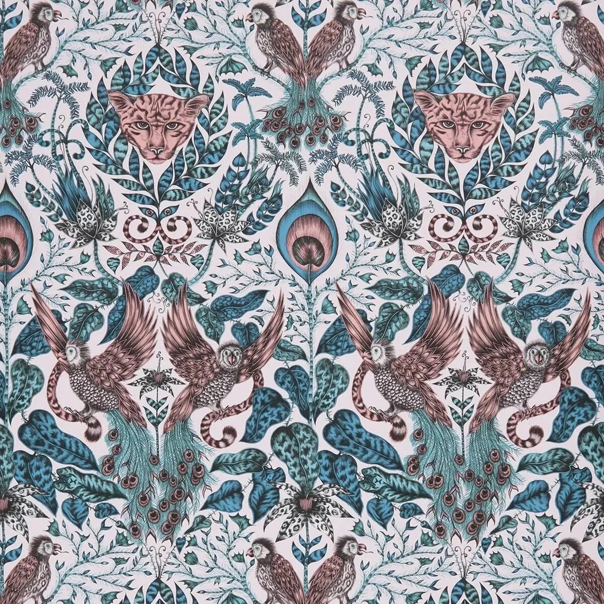 Amazon Wallpaper - Clarke & Clarke X Emma Shipley