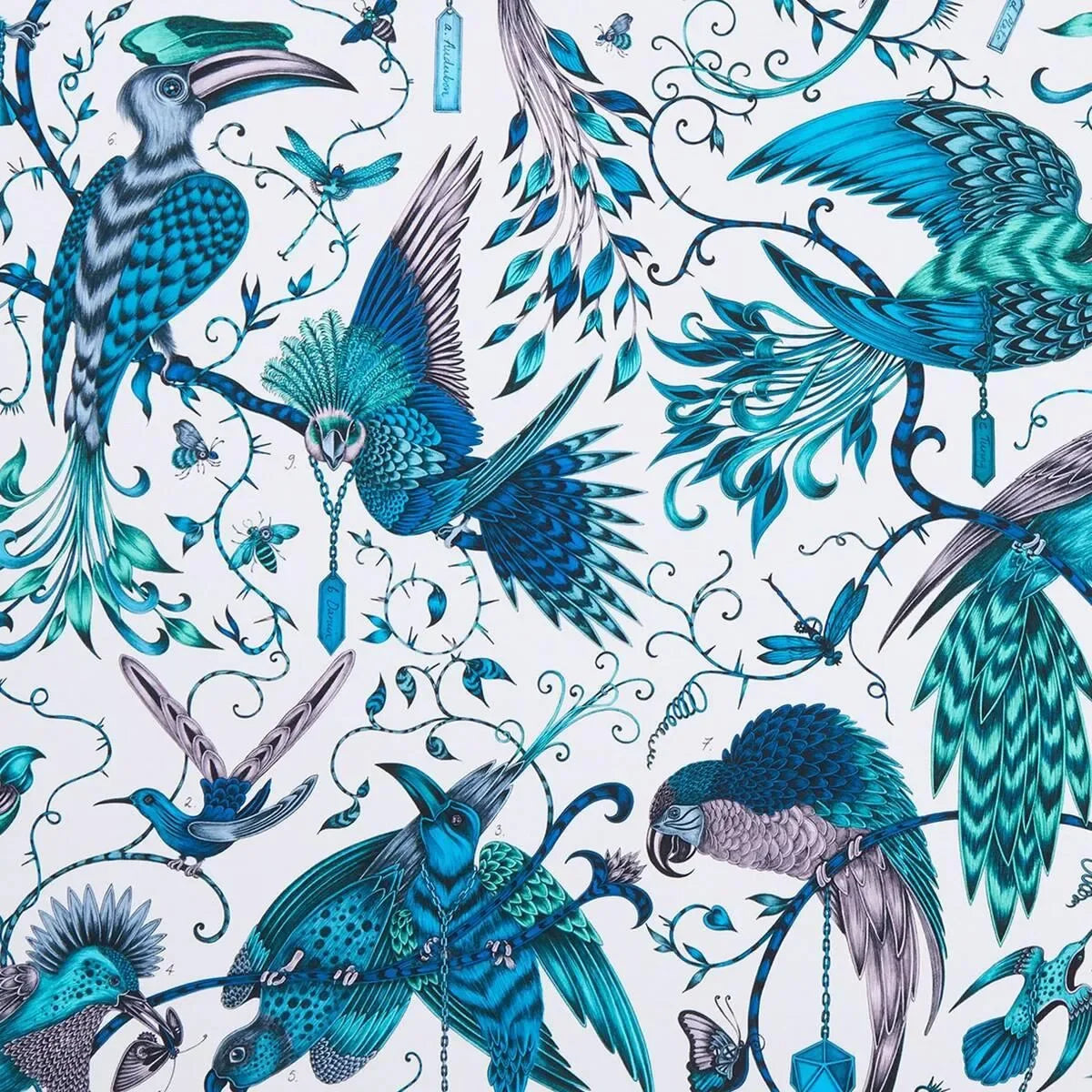 Audubon Fabric - Clarke & Clarke X Emma Shipley