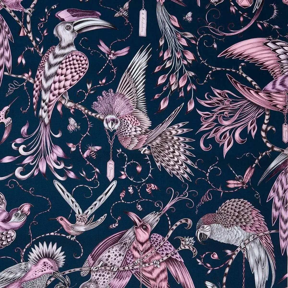 Audubon Fabric - Clarke & Clarke X Emma Shipley