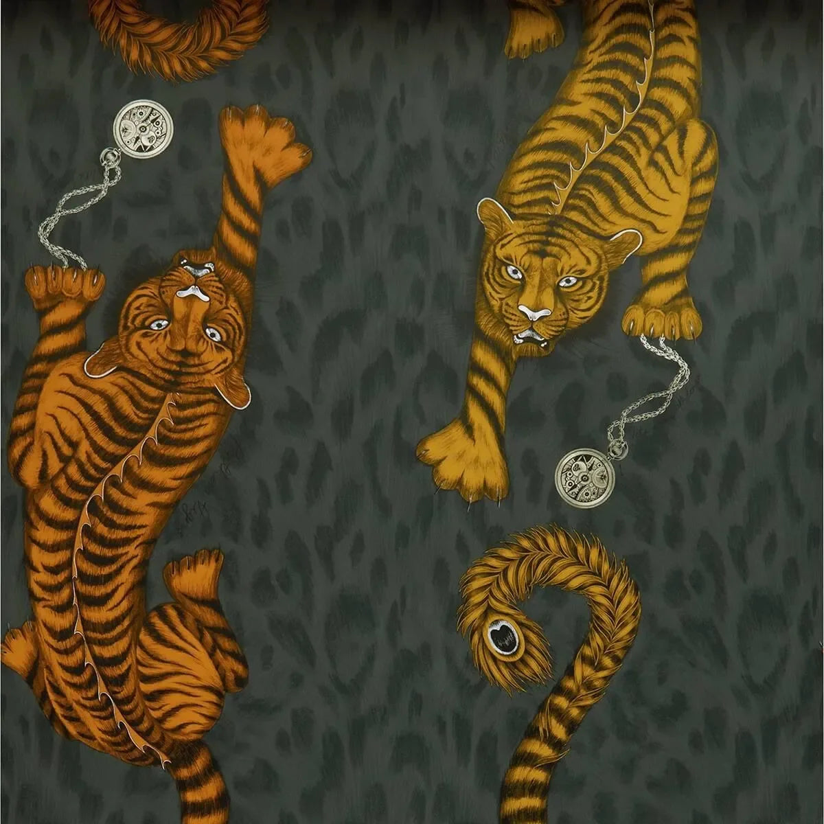 Tigris Wallpaper - Clarke & Clarke X Emma Shipley