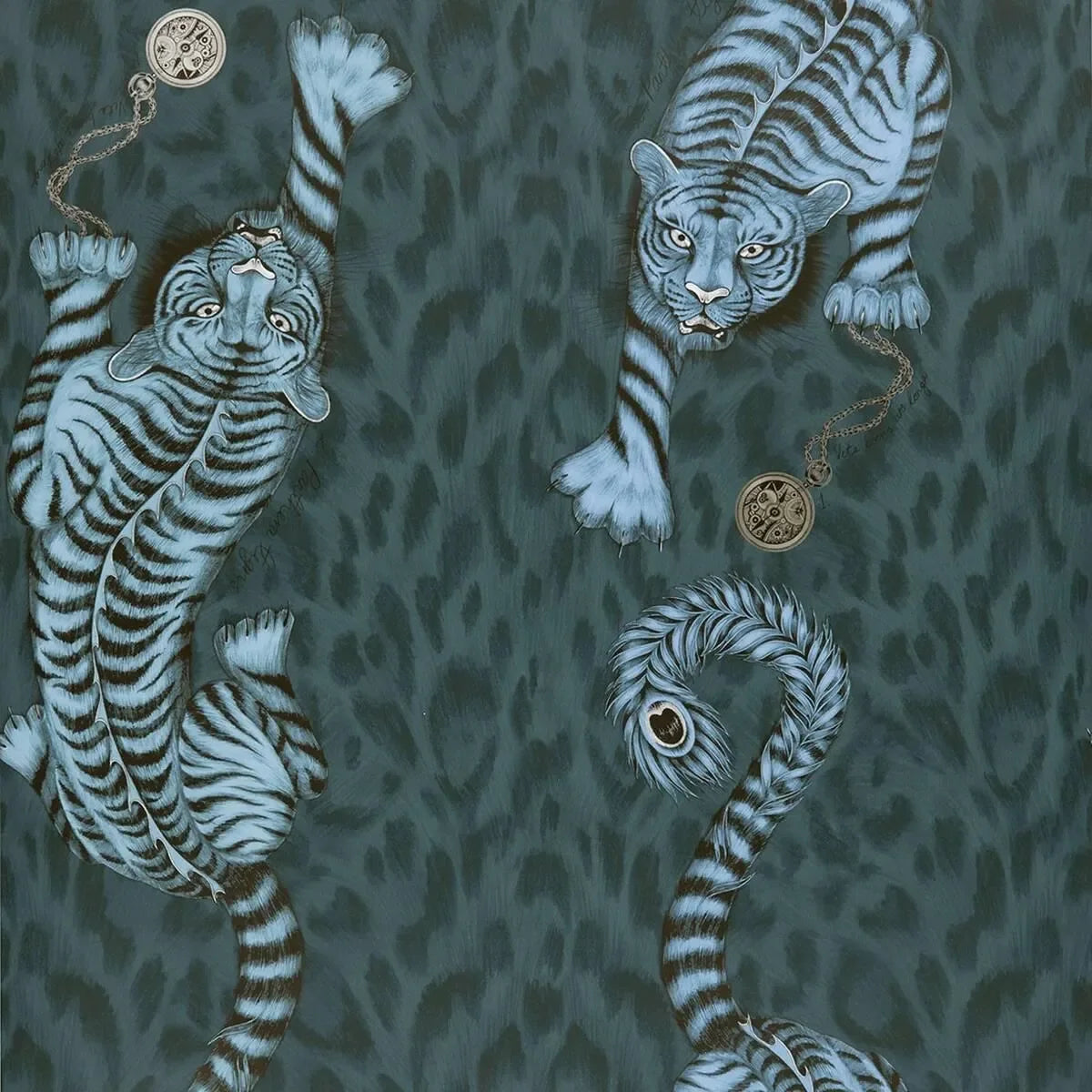 Tigris Wallpaper - Clarke & Clarke X Emma Shipley