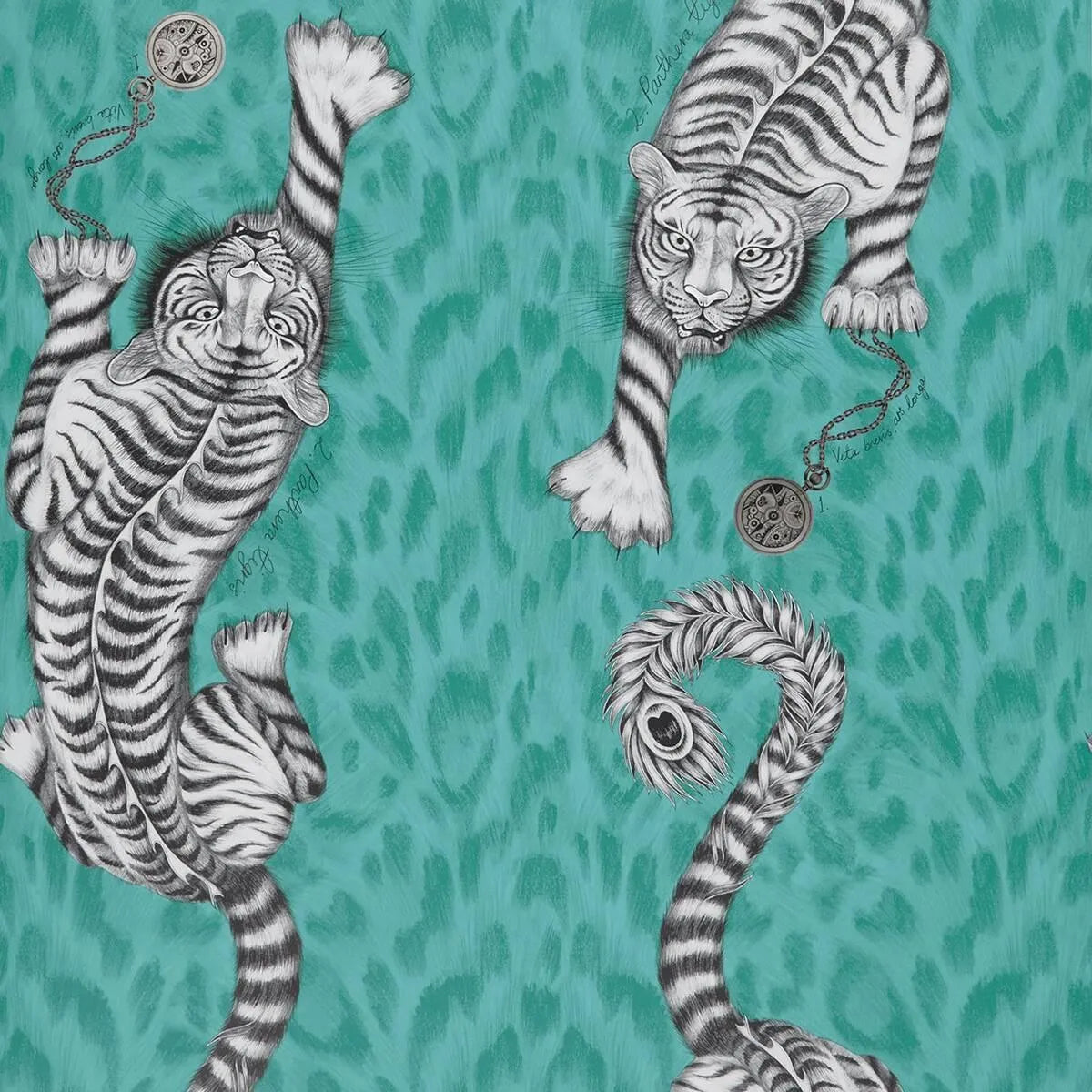 Tigris Wallpaper - Clarke & Clarke X Emma Shipley