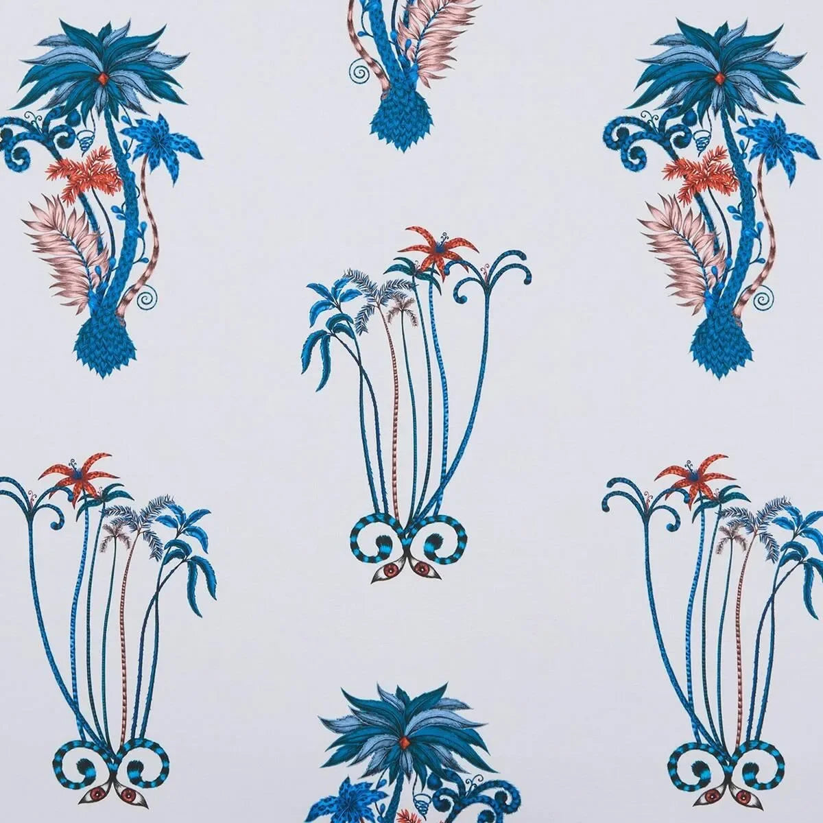 Jungle Palms Fabric - Clarke & Clarke X Emma Shipley