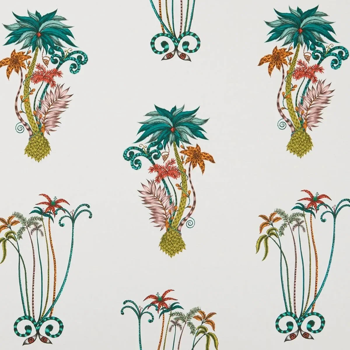 Jungle Palms Fabric - Clarke & Clarke X Emma Shipley