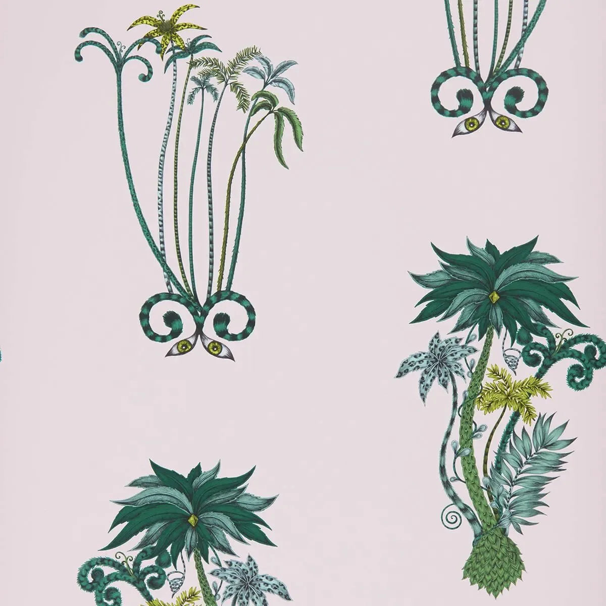 Jungle Palms Wallpaper - Clarke & Clarke X Emma Shipley