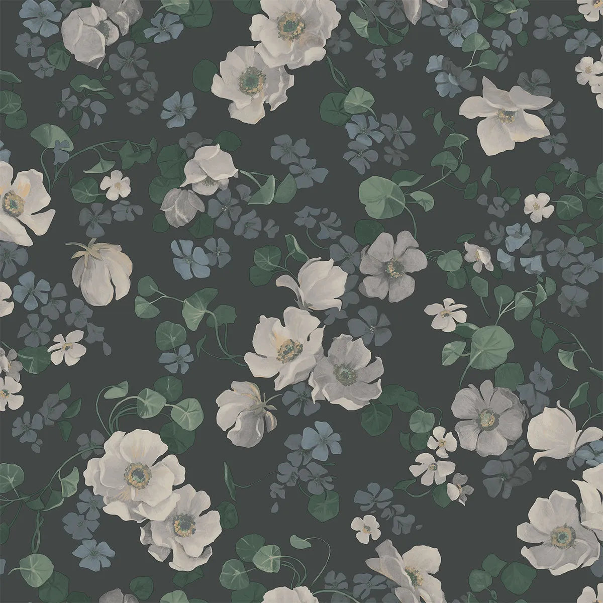 Enchanting Flower Wallpaper - Borastapeter