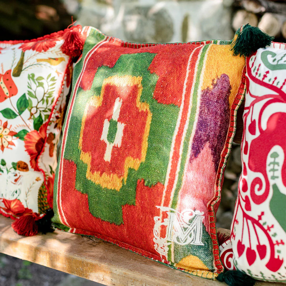 Erdely Linen Cushion - Mind The Gap