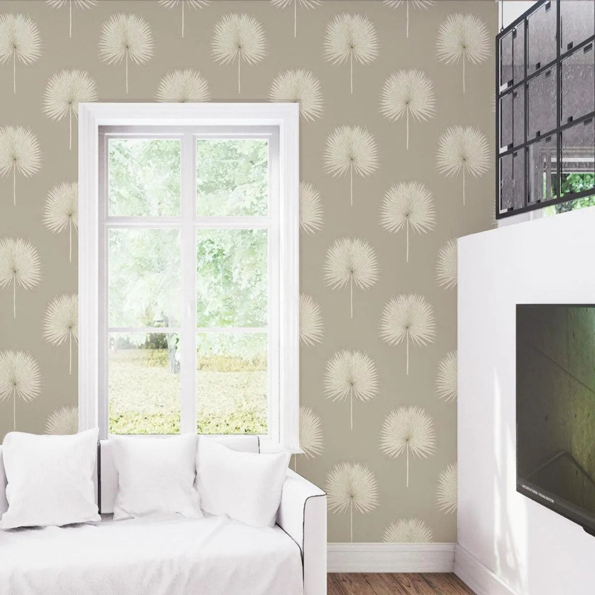 Fan Palm Wallpaper - Sanderson