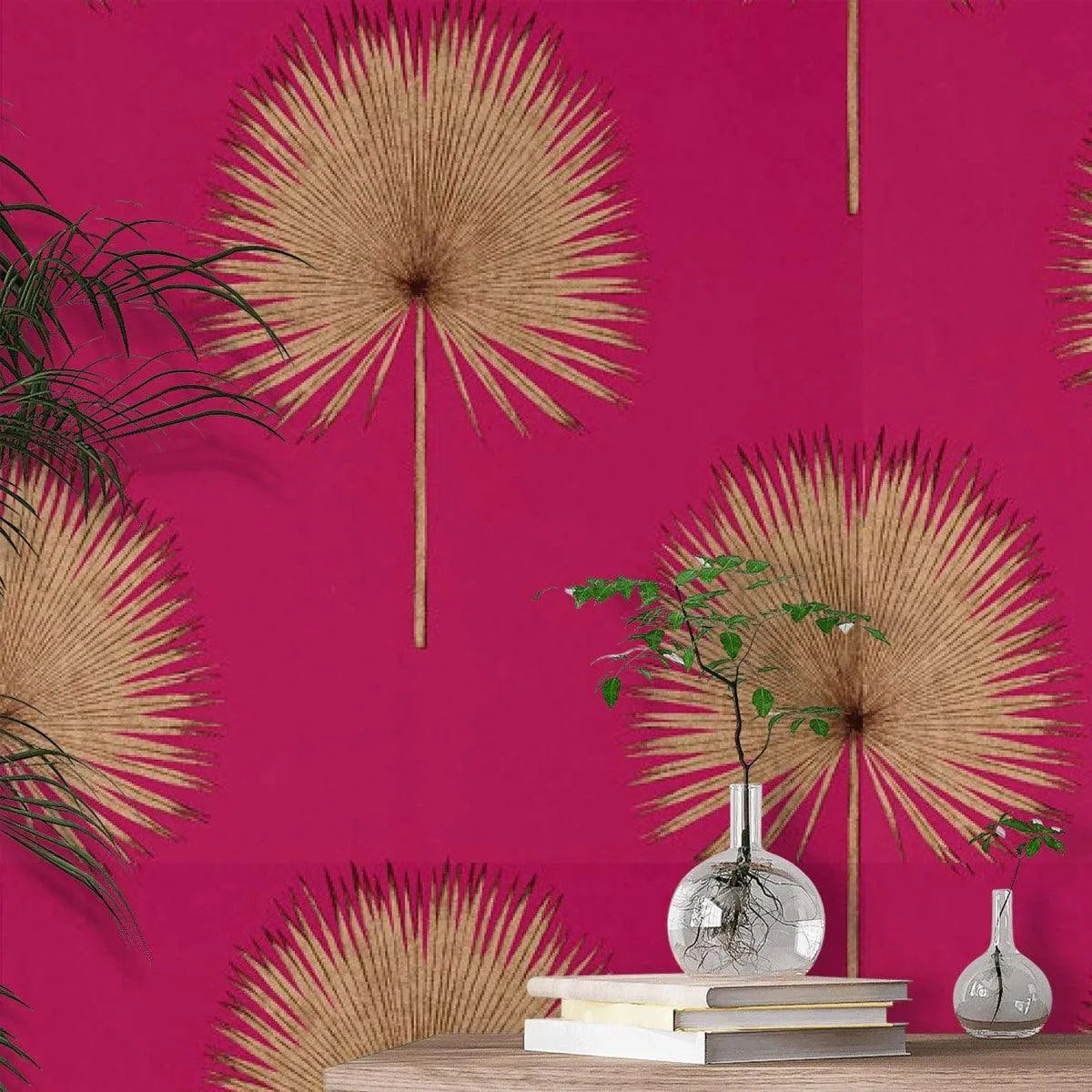 Fan Palm Wallpaper - Sanderson