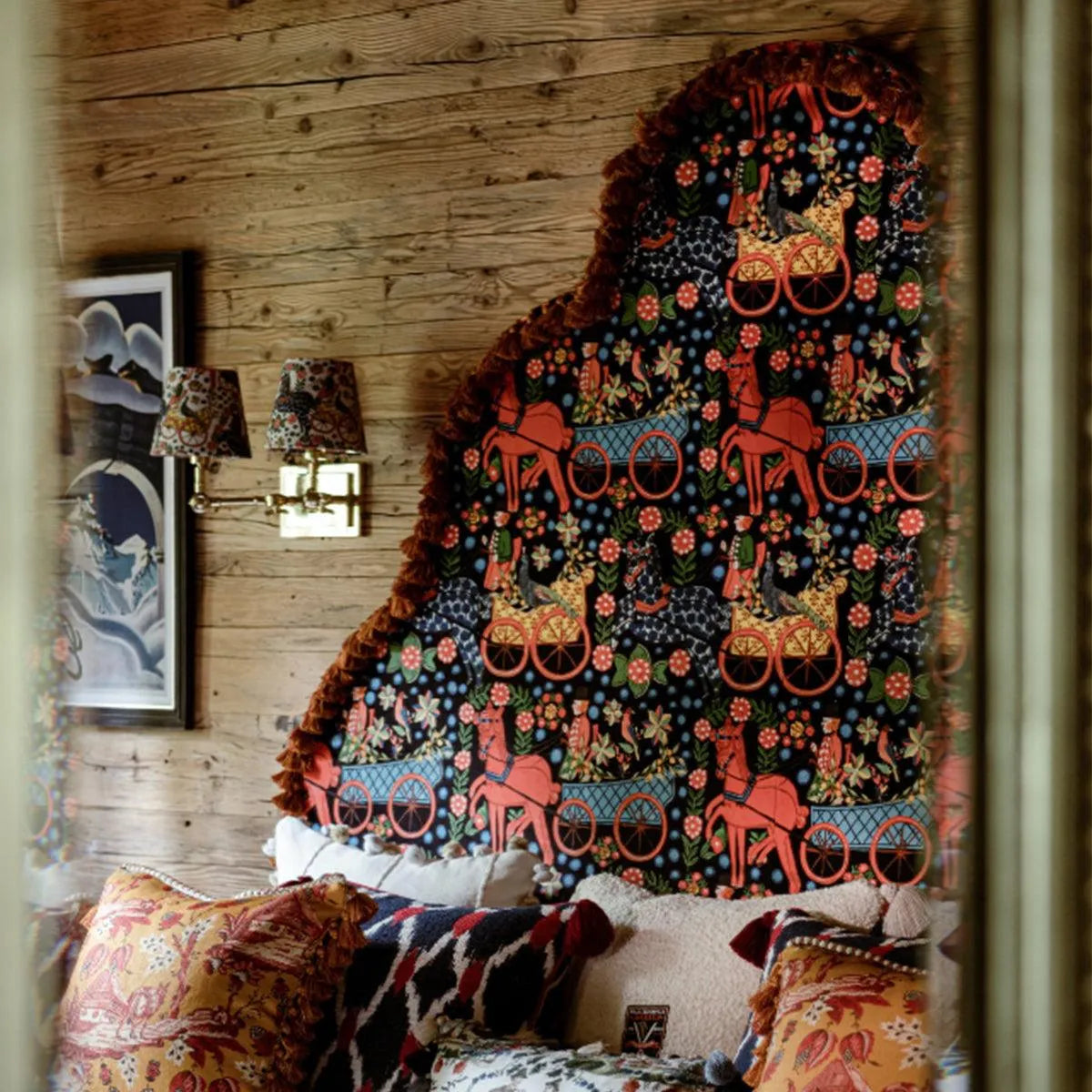 Fasnacht Velvet Fabric - Mind The Gap