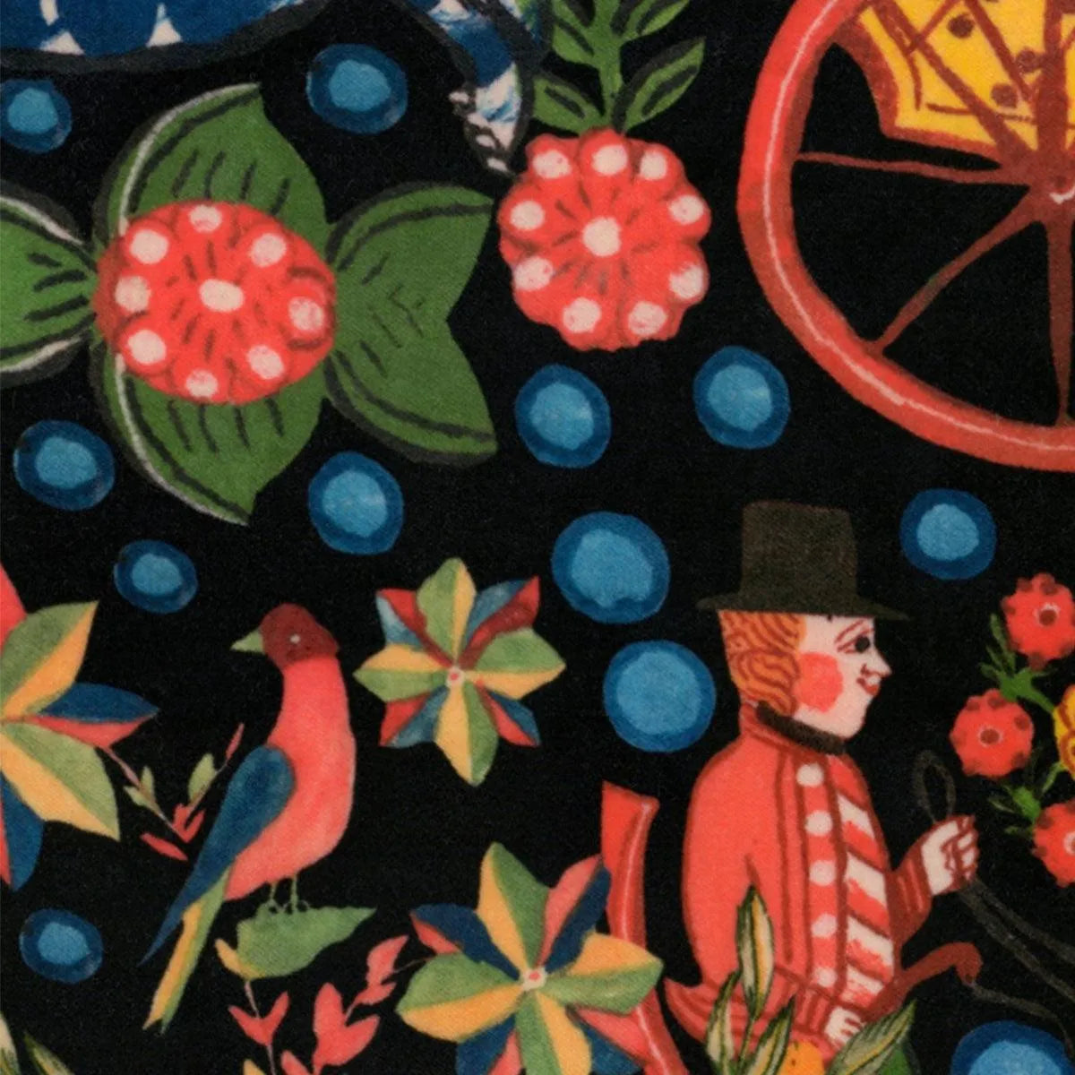 Fasnacht Velvet Fabric - Mind The Gap