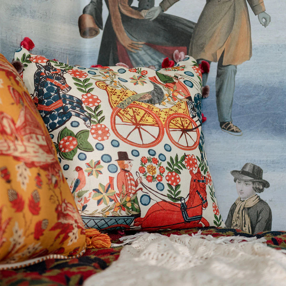 Fasnacht Cushion - Mind The Gap