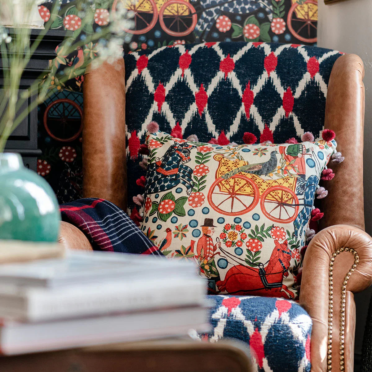 Fasnacht Cushion - Mind The Gap