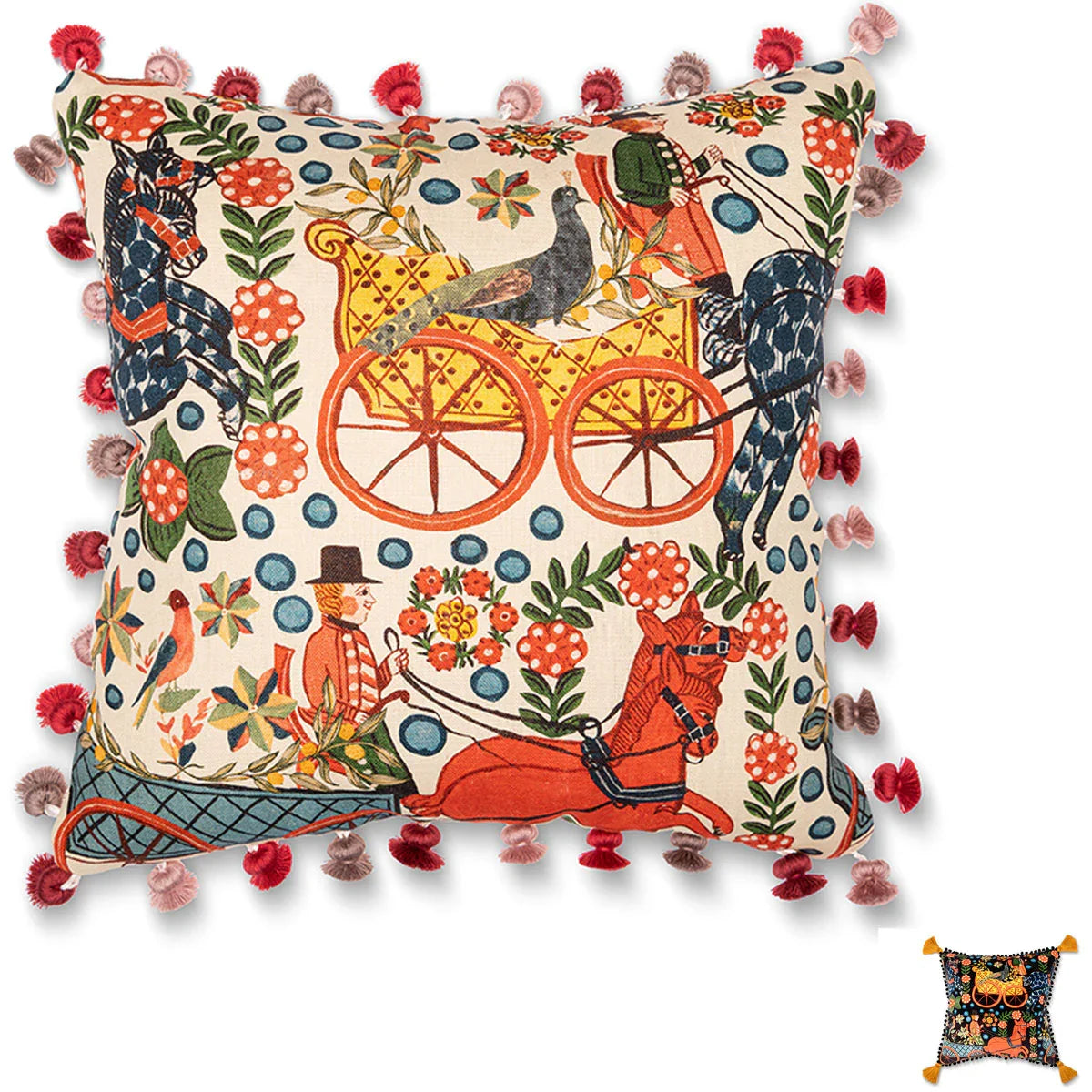 Fasnacht Cushion - Mind The Gap