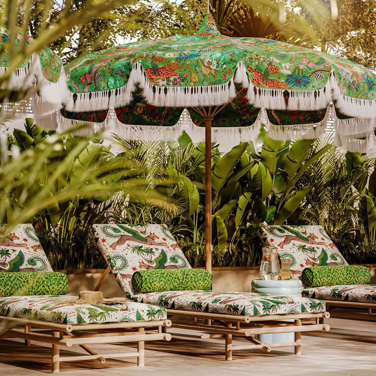 Felis Indoor Outdoor Fabric - Clarke & Clarke X Emma Shipley