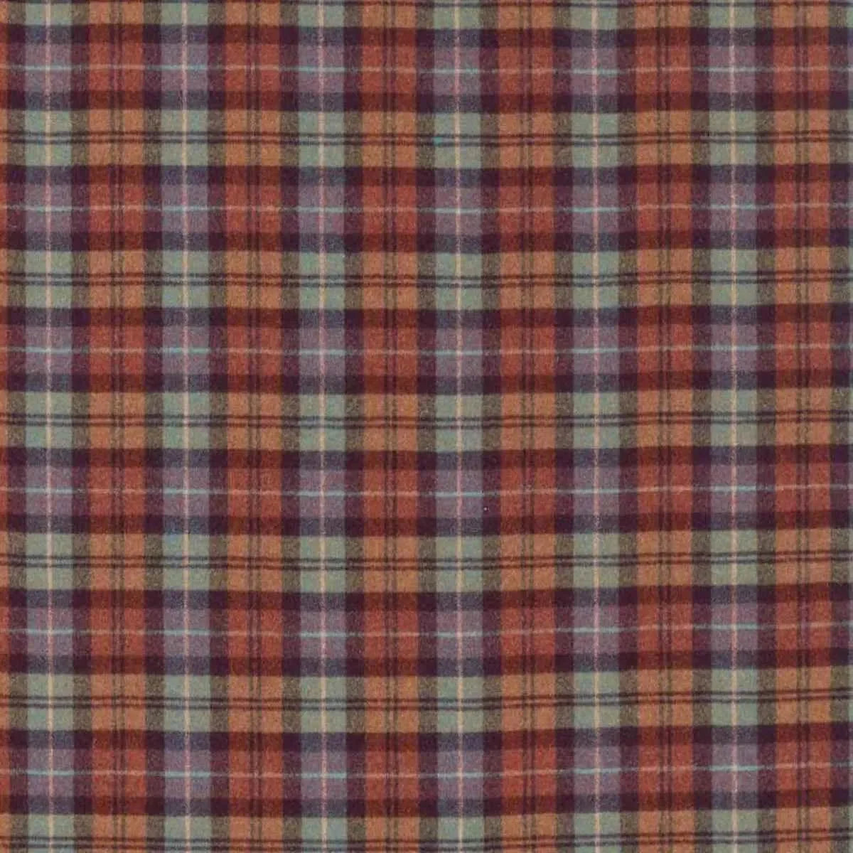 Fenton Check Fabric - Sanderson