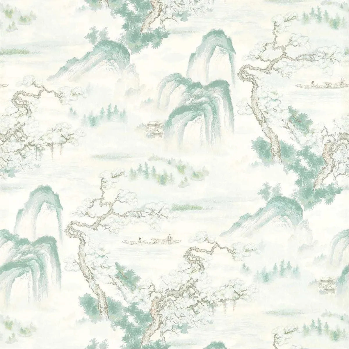 Floating Mountains Wallpaper - Zoffany