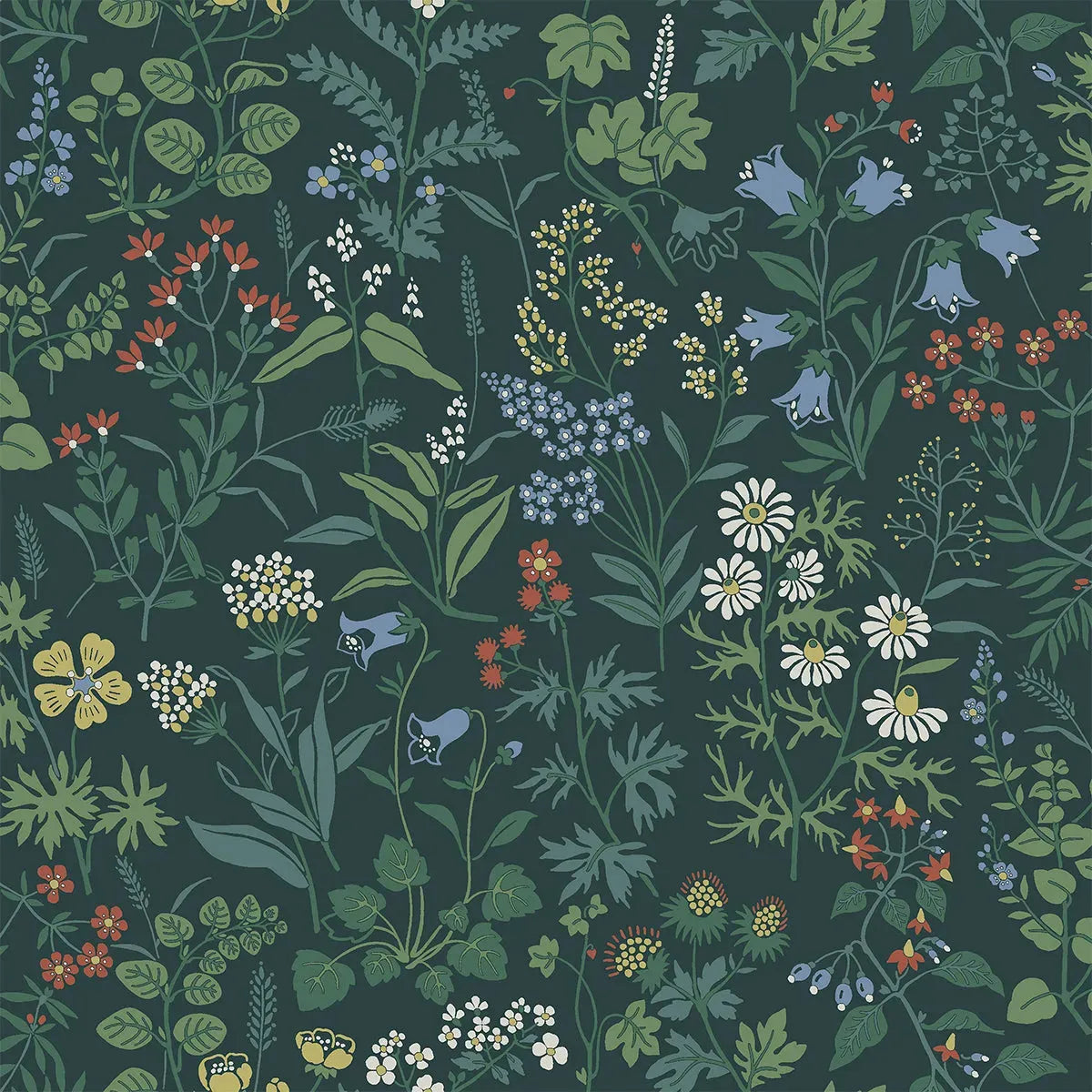 Flora Wallpaper - Borastapeter