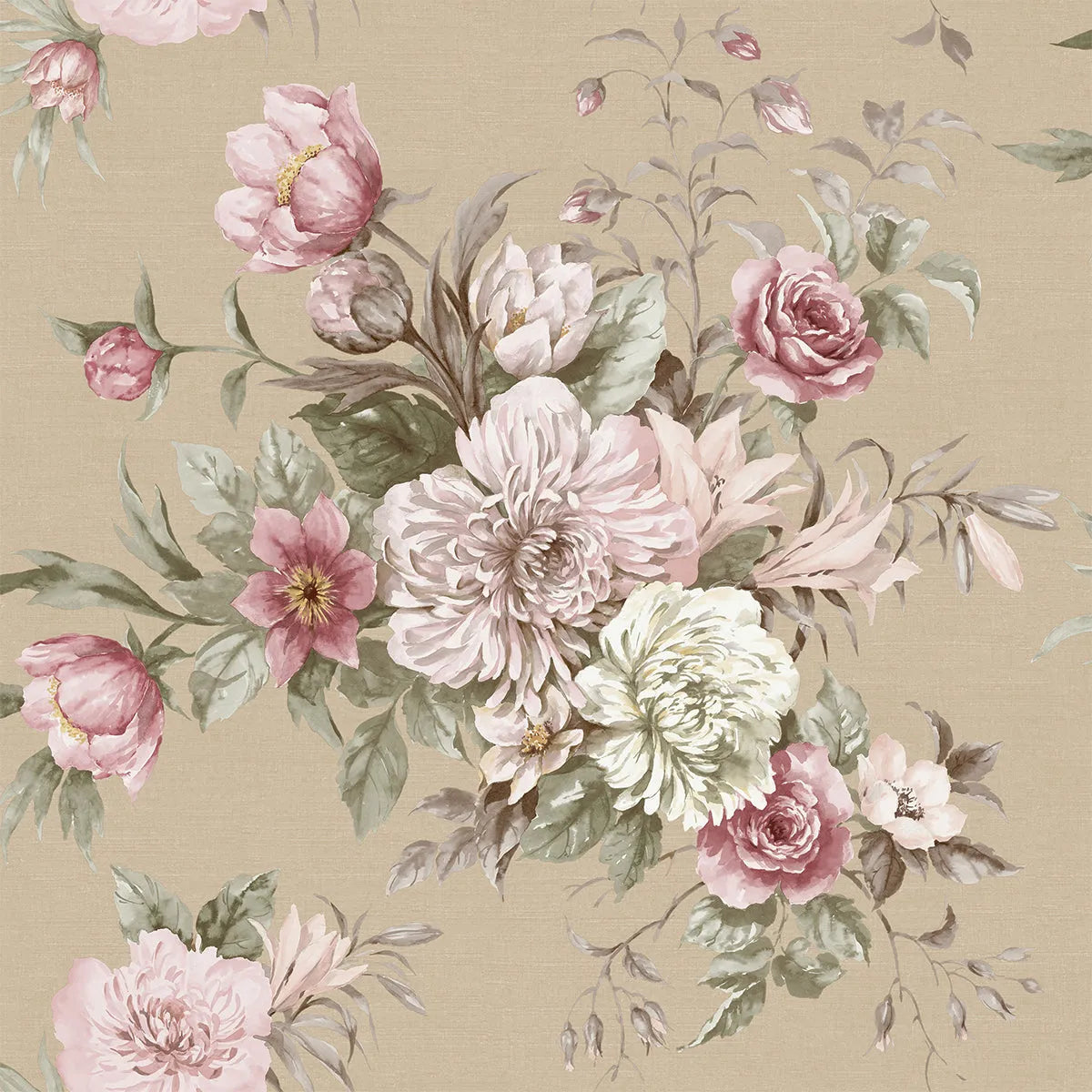 Floral Charm Wallpaper - Borastapeter